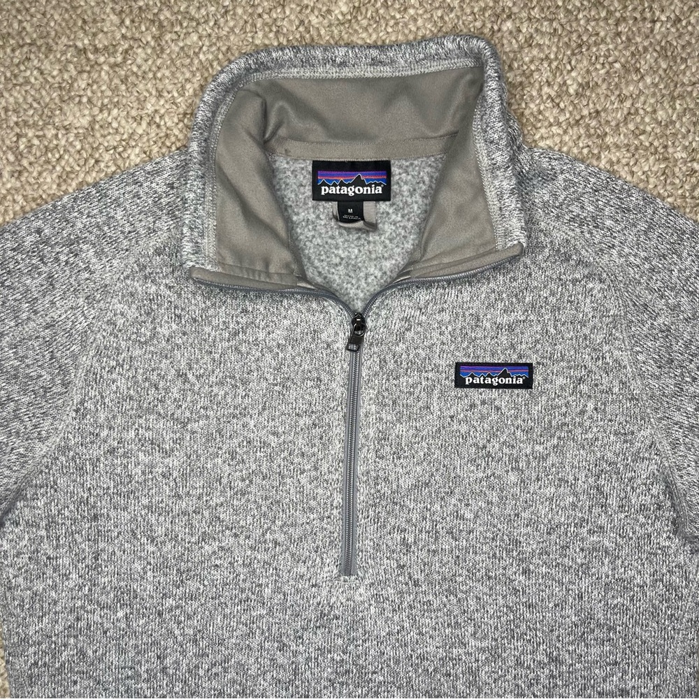 Patagonia 1/4 zip fleece pullover - Picture 4 of 8